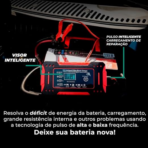Cargador de Baterias para auto