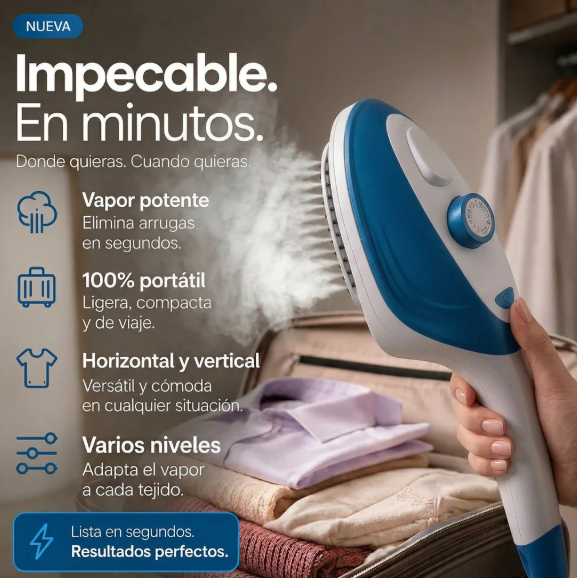 Plancha a vapor para ropa
