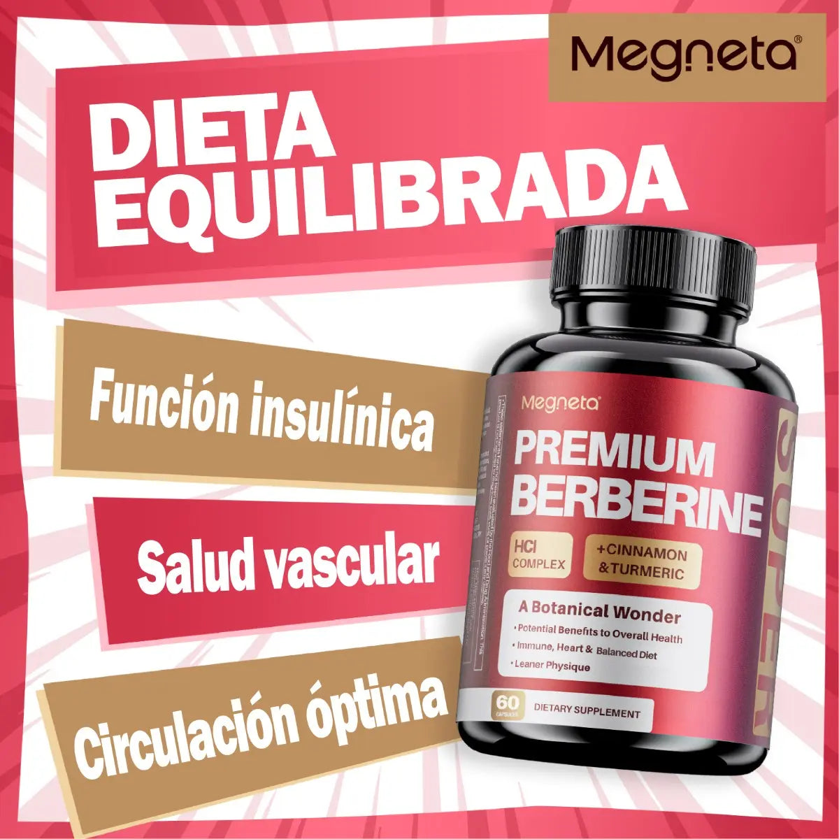 Complejo Premium Berberina - 60 Cápsulas