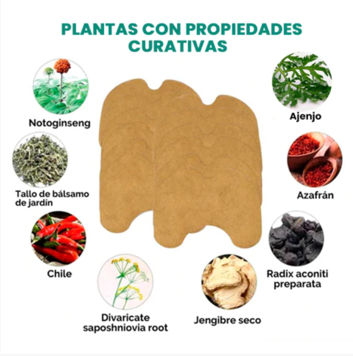 Parche para el dolor de rodilla 10 un.