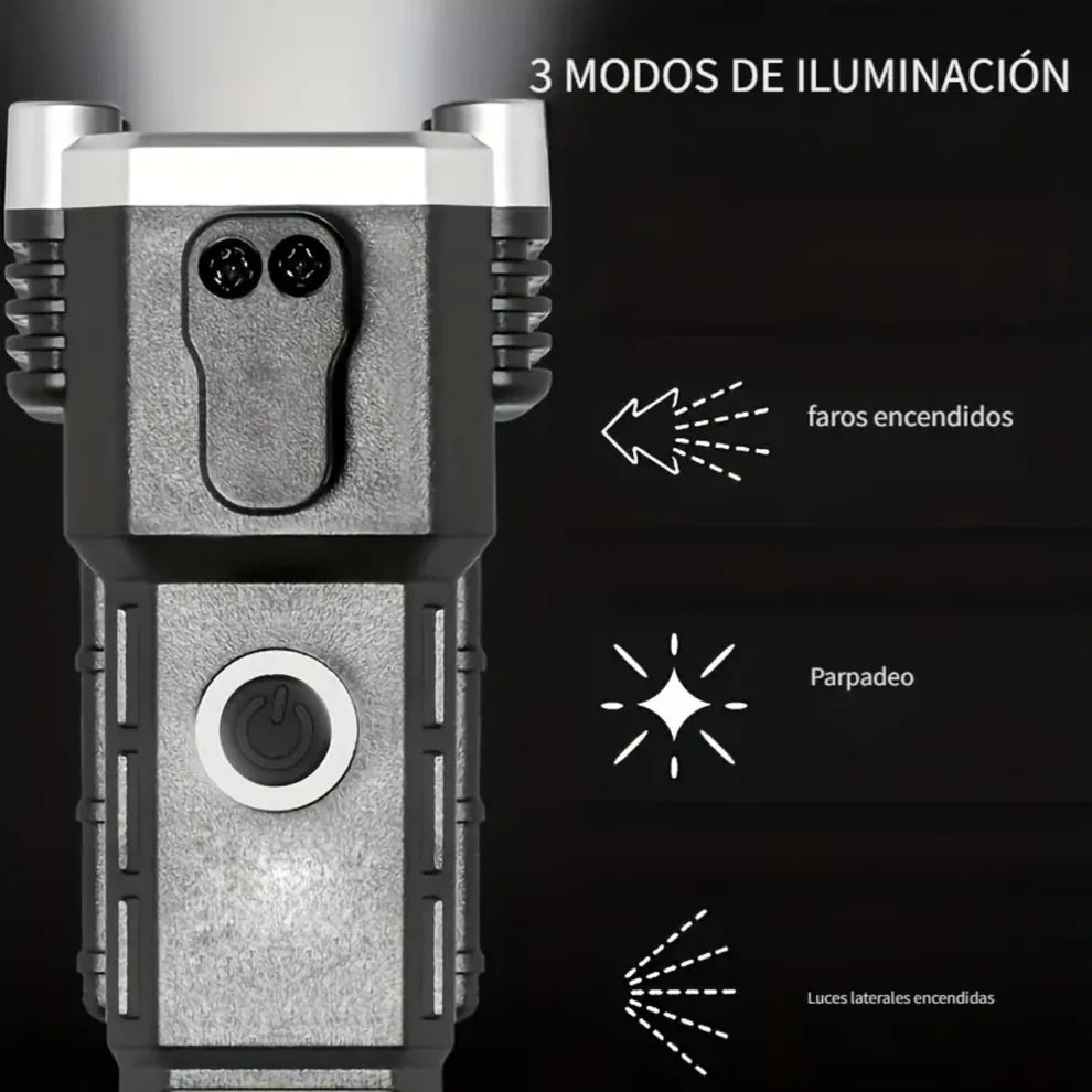 Linterna Multifuncional 4 En 1