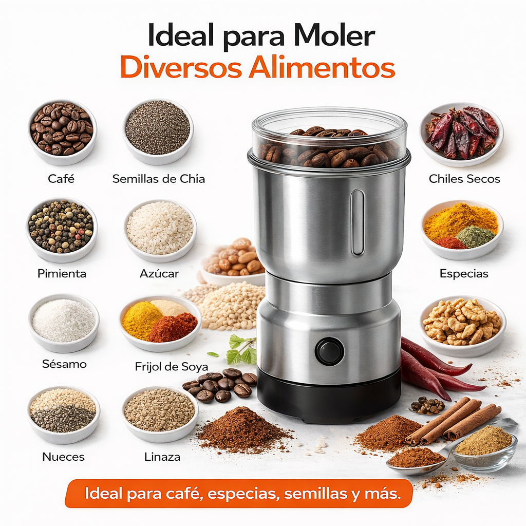 Molinillo Eléctrico Multifuncional