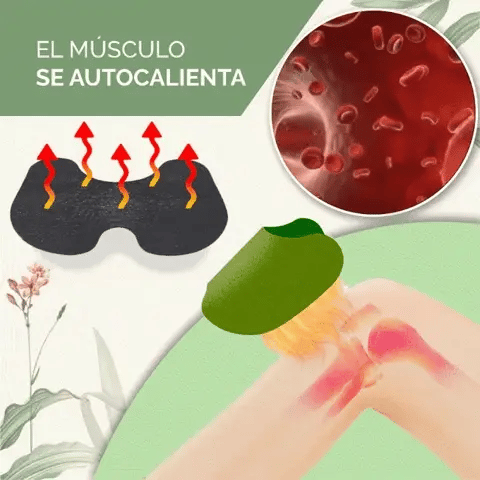 Parche para el dolor de rodilla 10 un.