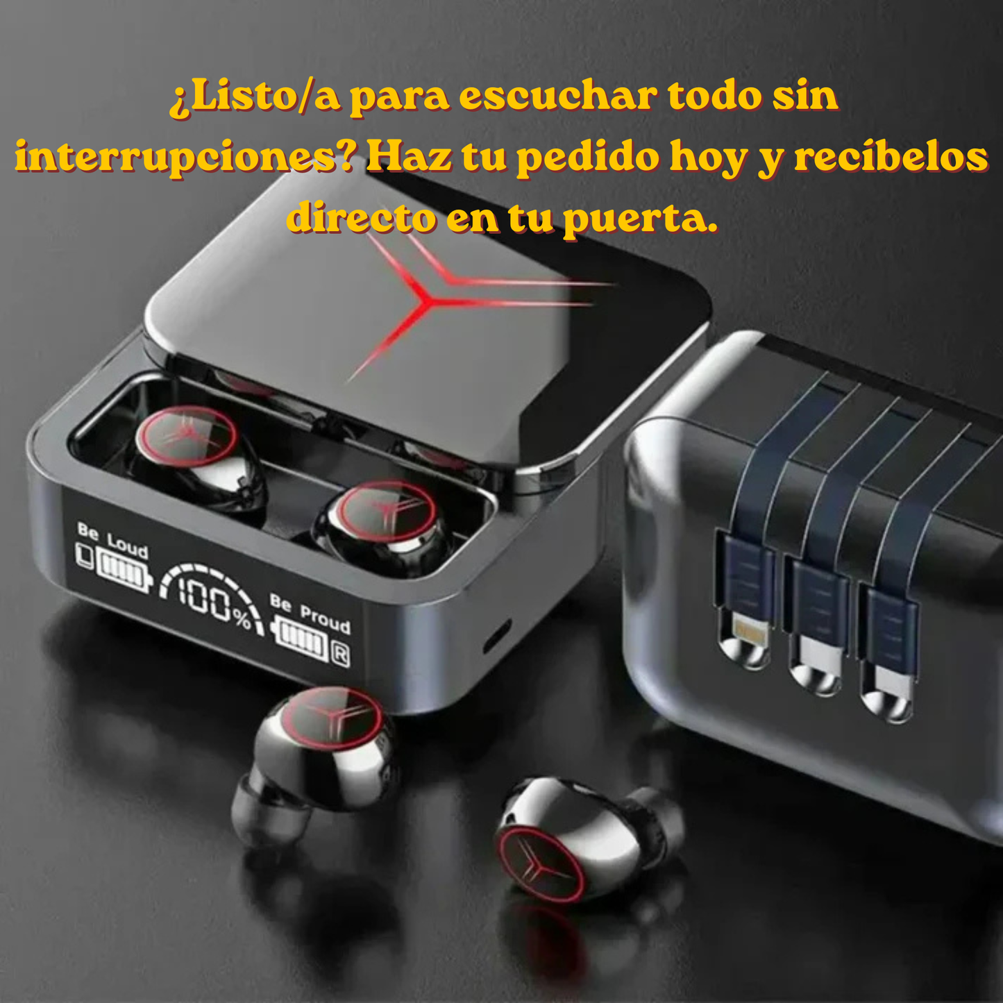 AUDIFONOS INALÁMBRICOS M90 PRO 🎧👂✨
