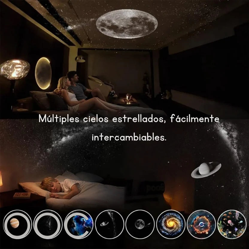 Mini proyector de estrellas USB