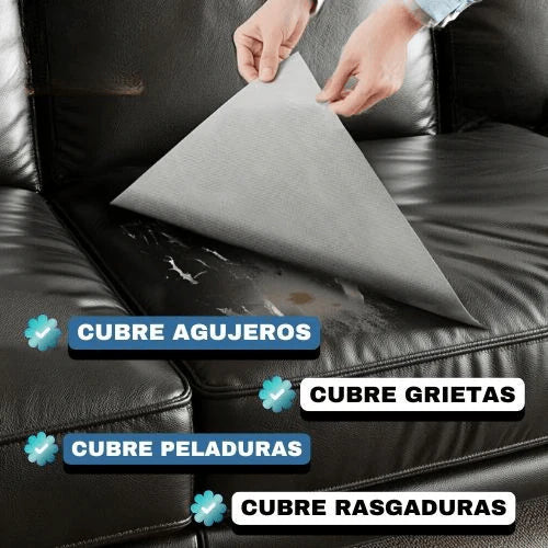Rollo Cuero Adhesivo De Reparación