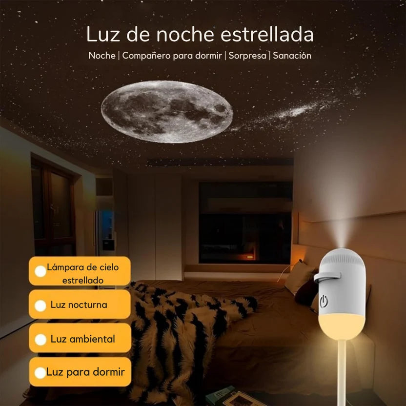 Mini proyector de estrellas USB