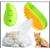 Cepillo vapor para  mascota