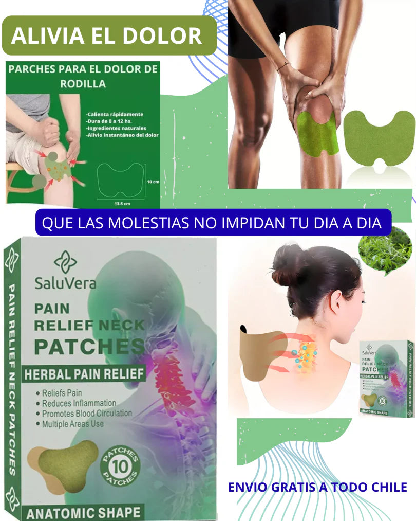 Parche de cuello dolor cervical