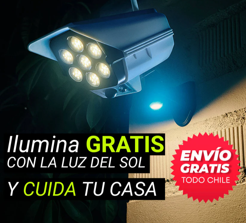 Foco Solar tipo Camara