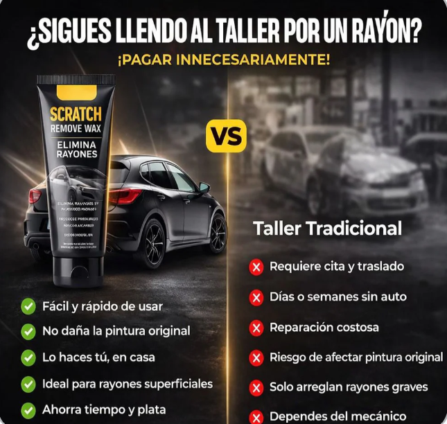 Car Scratch Cera Quita Rayones 2 x 1