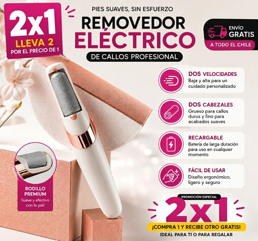 Removedor Callos Eléctrico Recargable