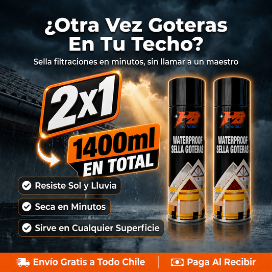 Sellador de goteras en Spray - anti goteras