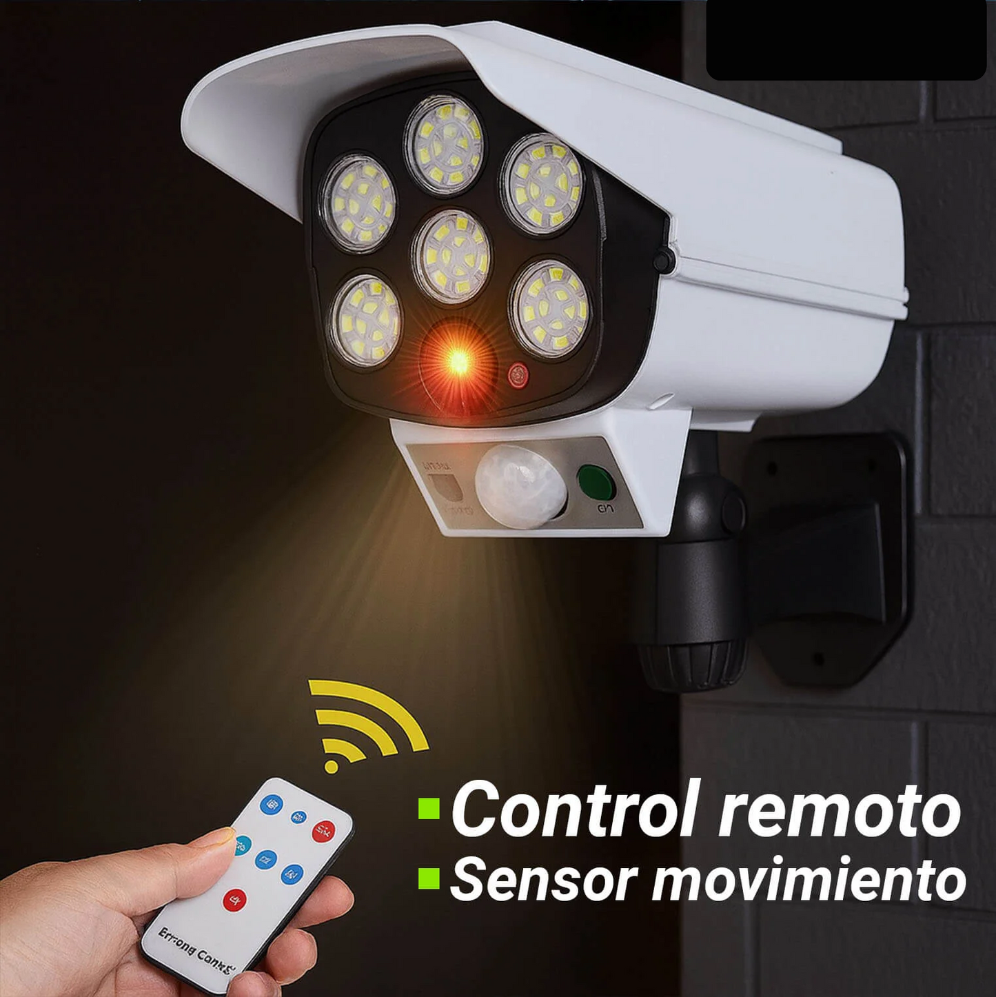 Foco Solar tipo Camara