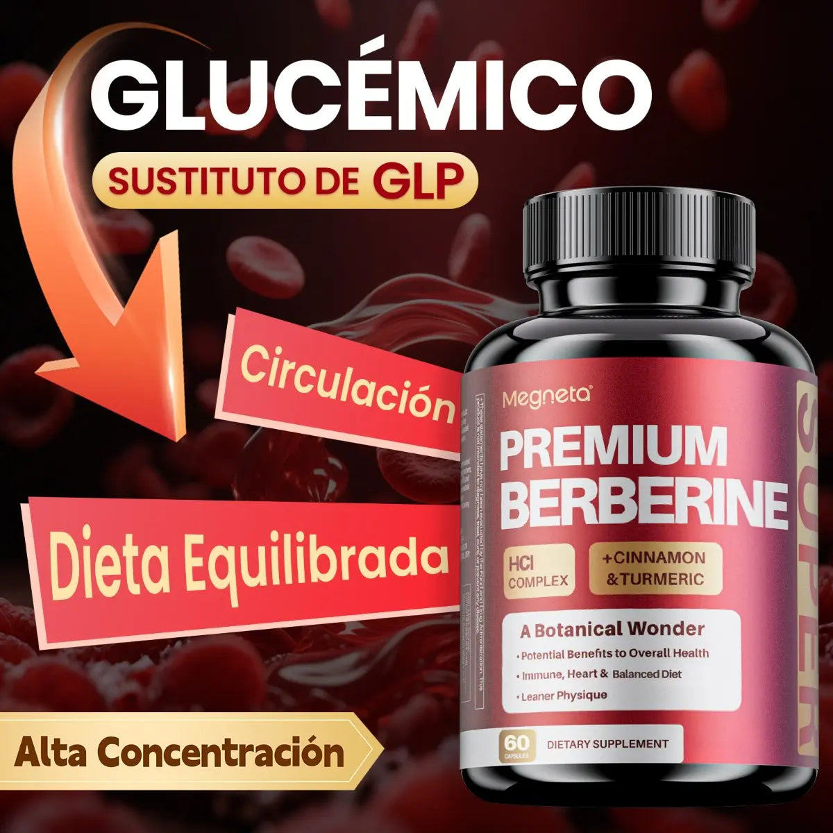 Complejo Premium Berberina - 60 Cápsulas