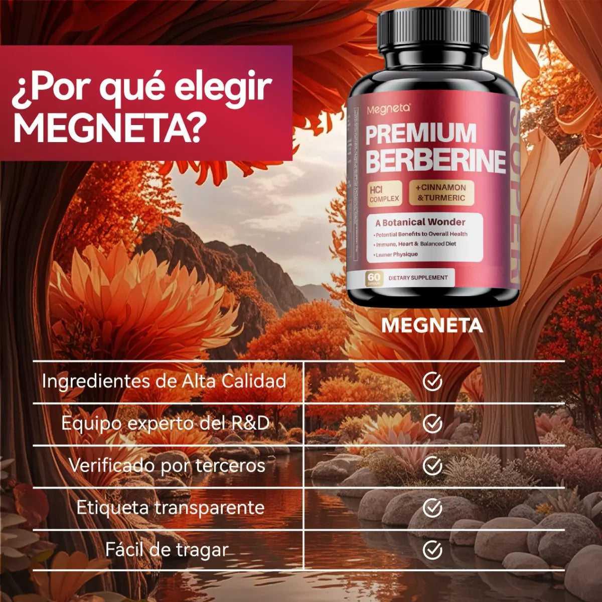 Complejo Premium Berberina - 60 Cápsulas
