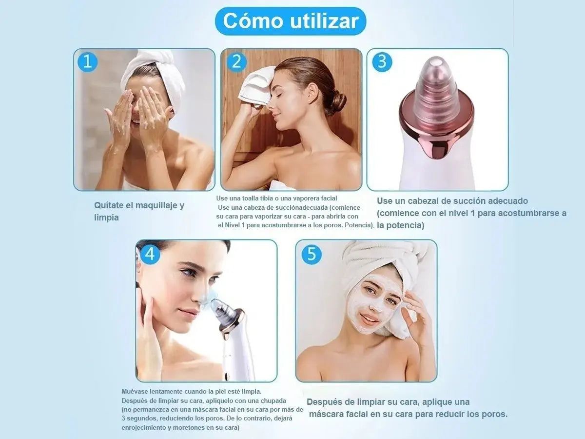 Extractor de punto negros
