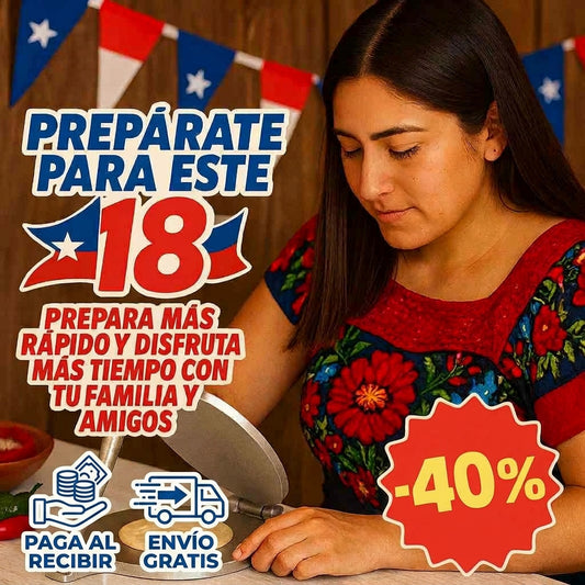 Prensa para masas - sopaipillas - empanadas. 16 cm