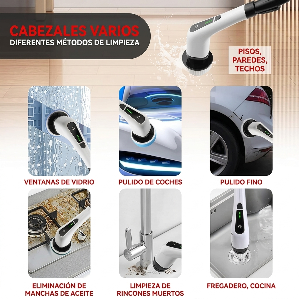 Cepillo de limpieza eléctrico