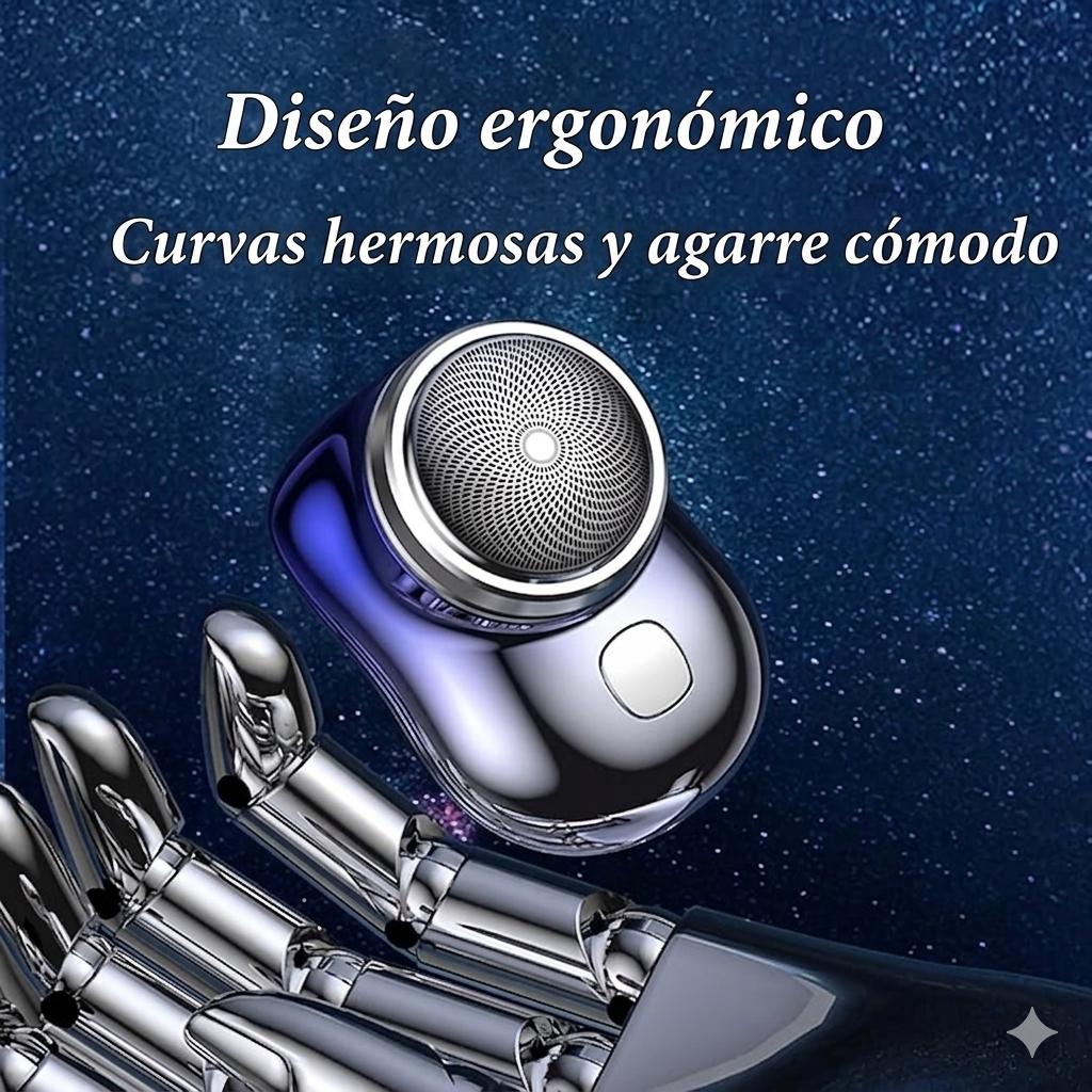 Mini Afeitadora Portátil Recargable