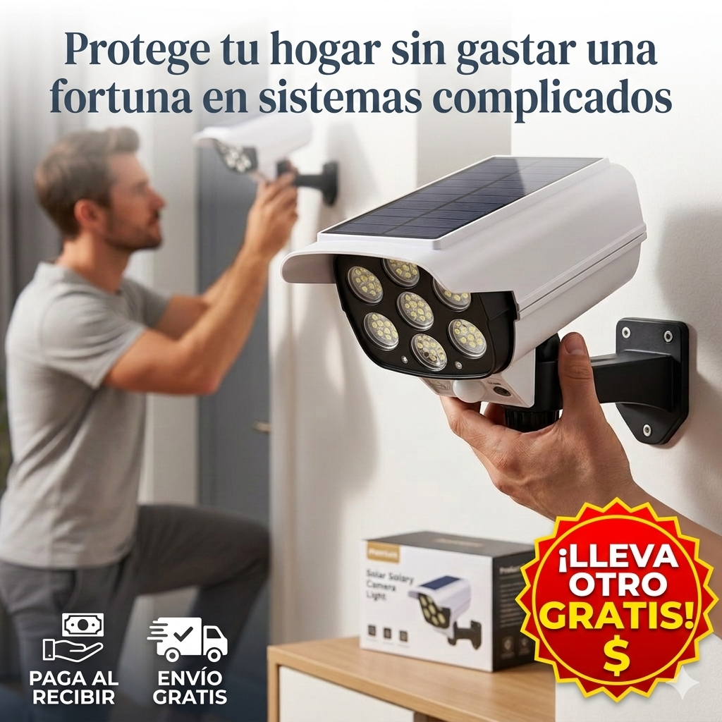 Foco Solar tipo Camara