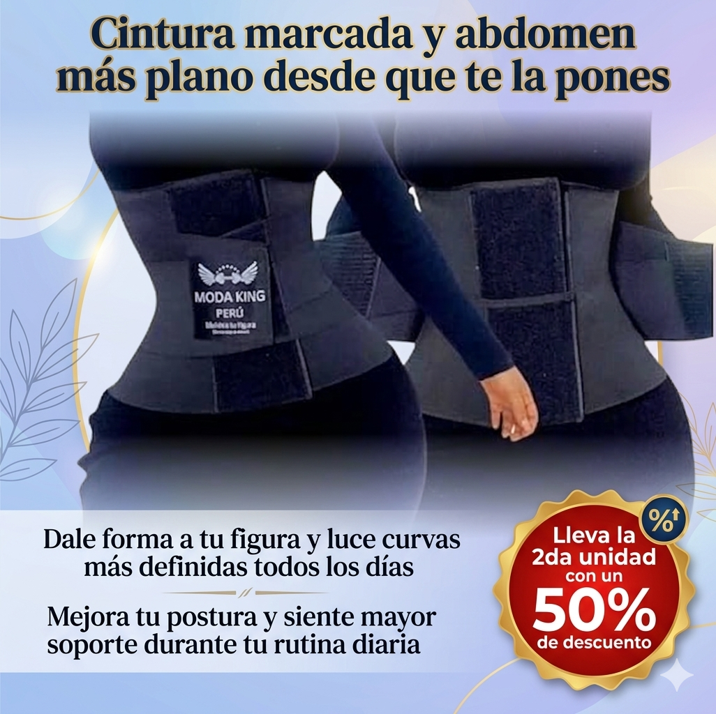 Faja Cintura Reloj De Arena Reductora