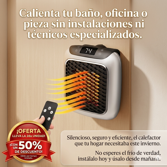 Calefactor Eléctrico Portátil