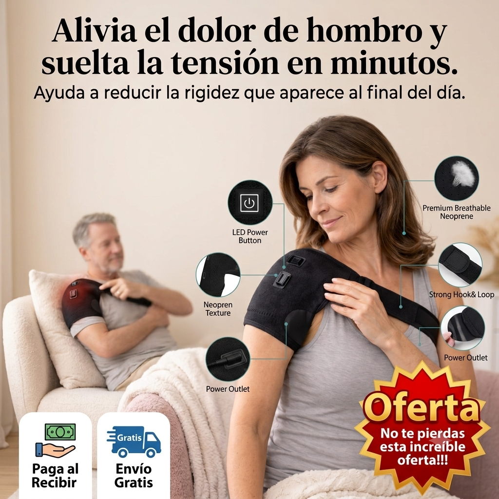Hombrera Termic- Calor que alivia el dolor de hombro