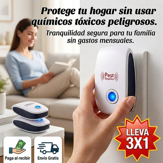 Repelente de plagas Ultrasónico