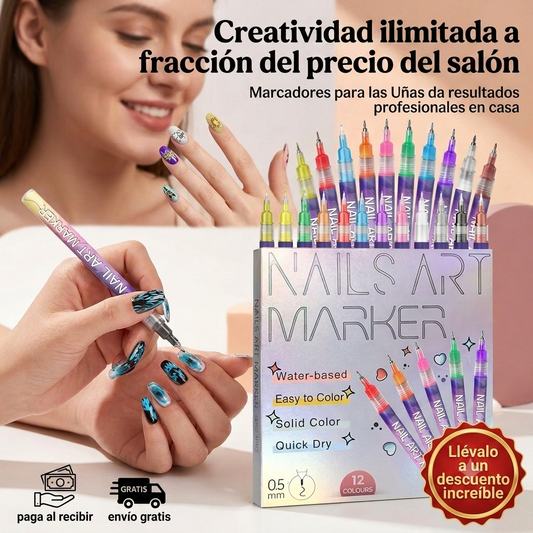 Marcadores para Uñas
