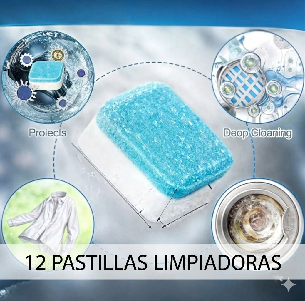 Pastillas Limpiadoras Para Lavadoras
