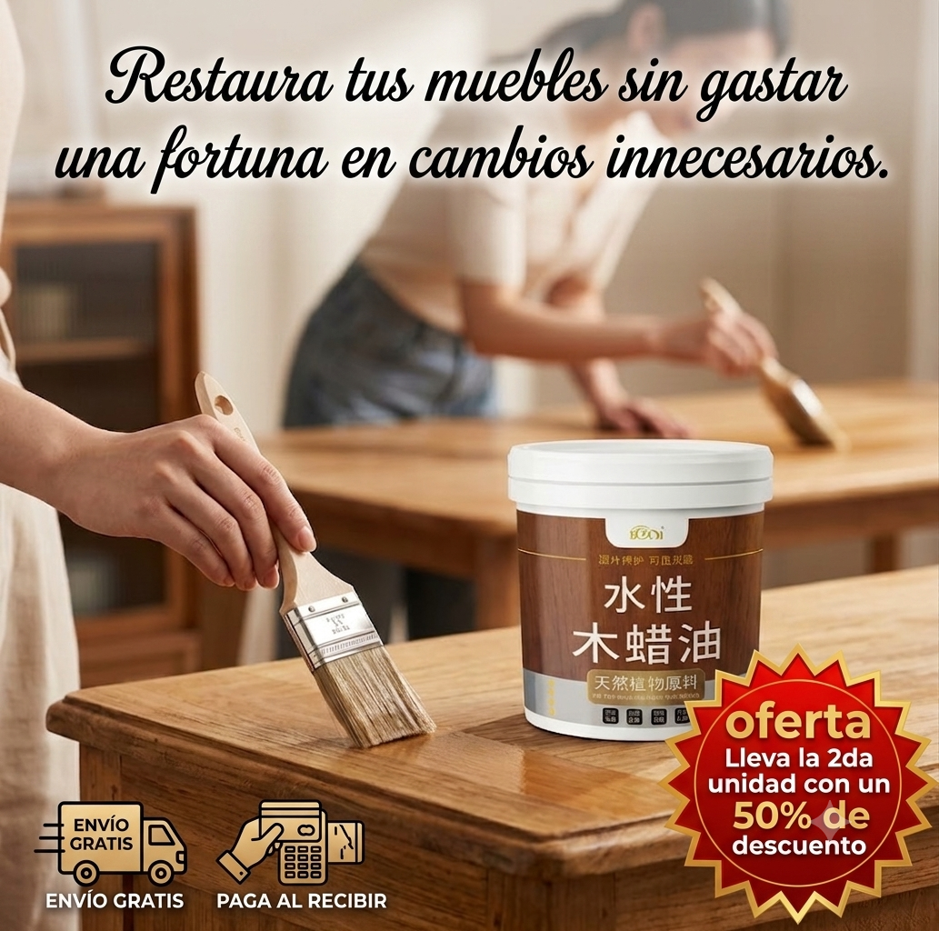 Sellador Cera Barniz Para Maderas 1 Kilo