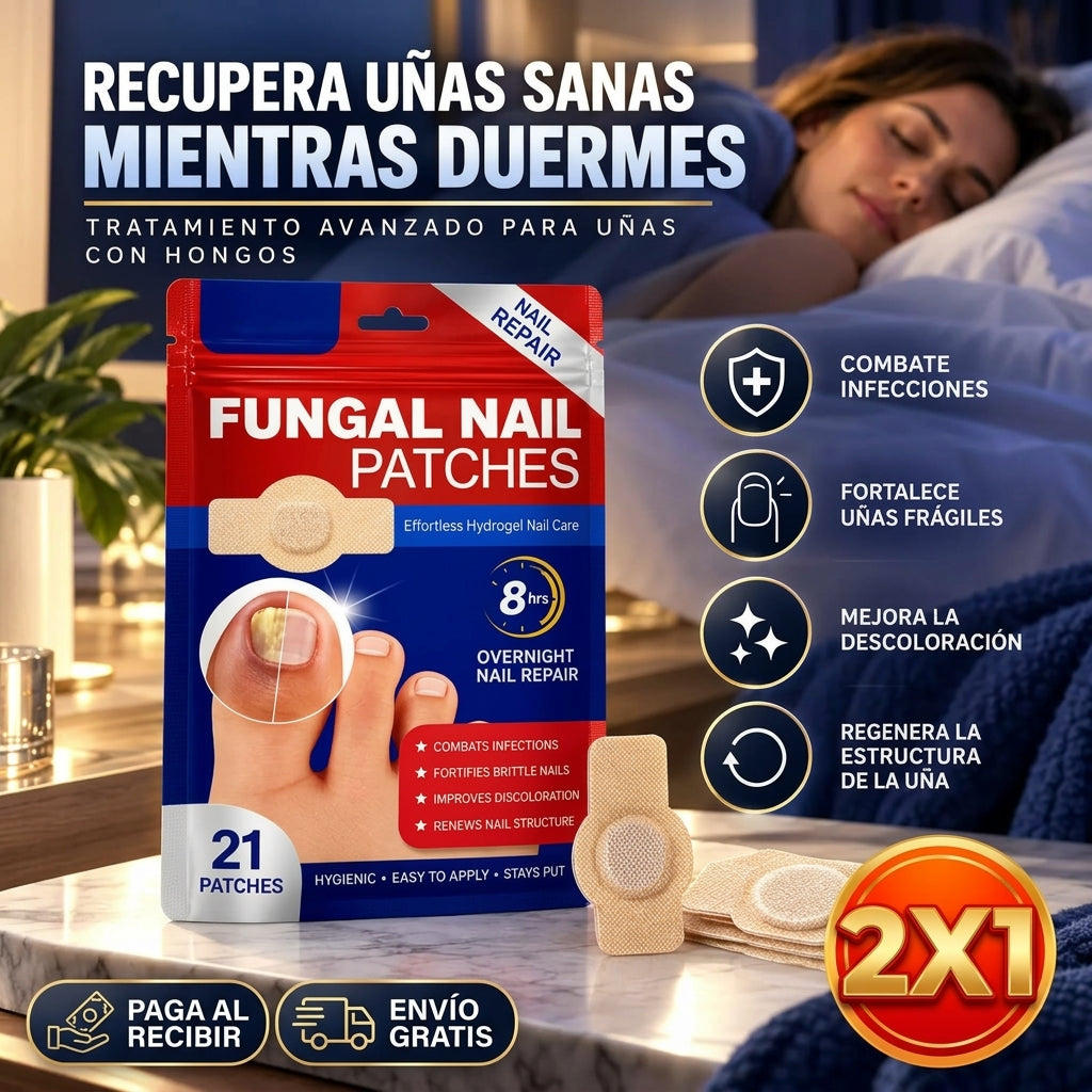 DermaPatch | Parche Antifungico Para Uñas | Original 2X1