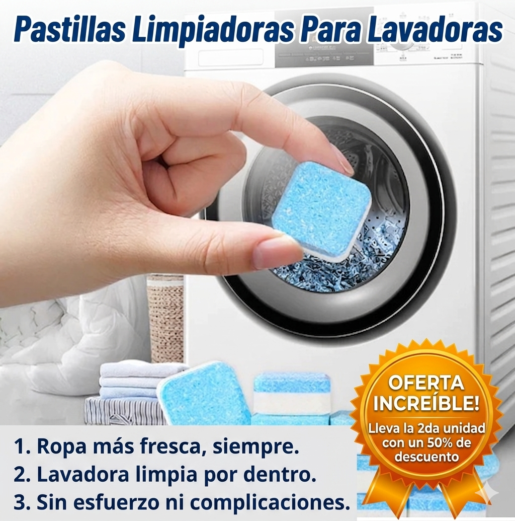 Pastillas Limpiadoras Para Lavadoras