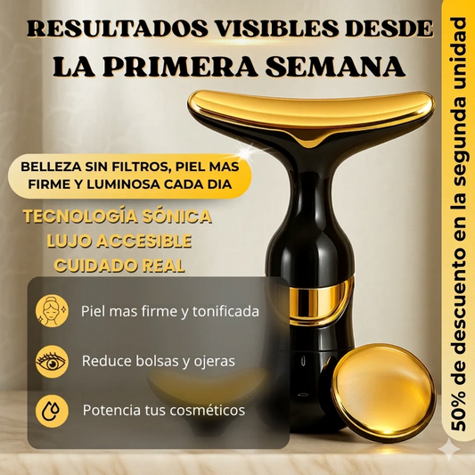 Masajeador Facial y de Cuello Vibratorio