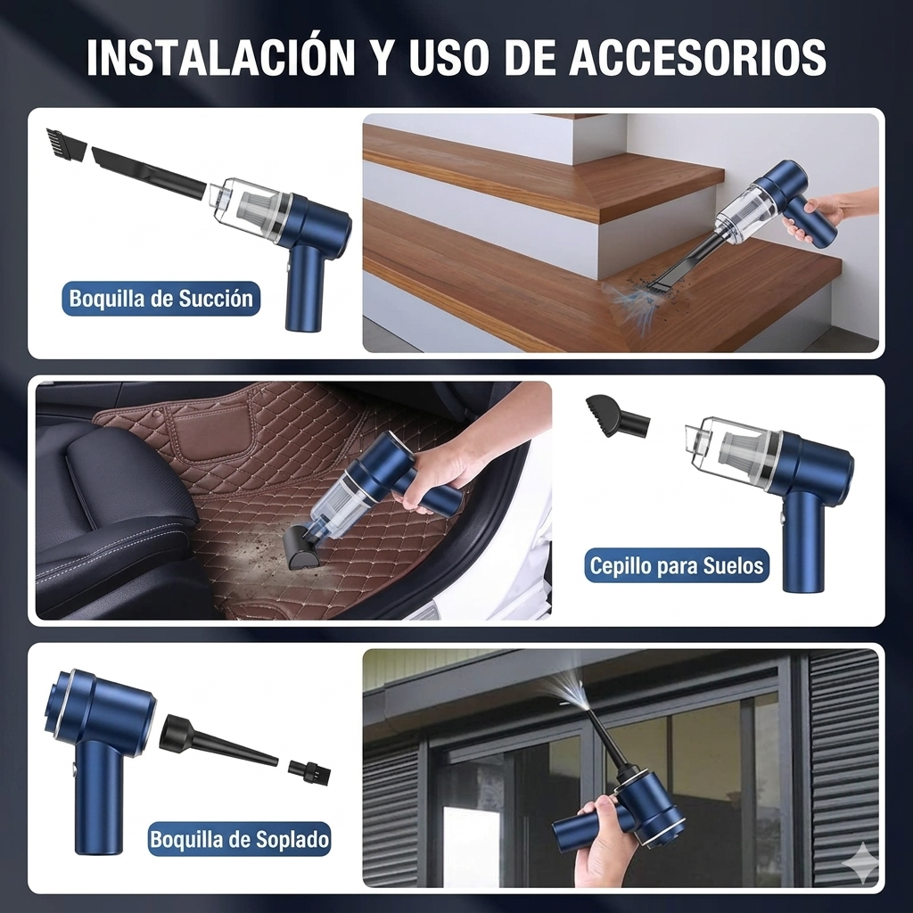 Aspiradora Portátil  Para Auto