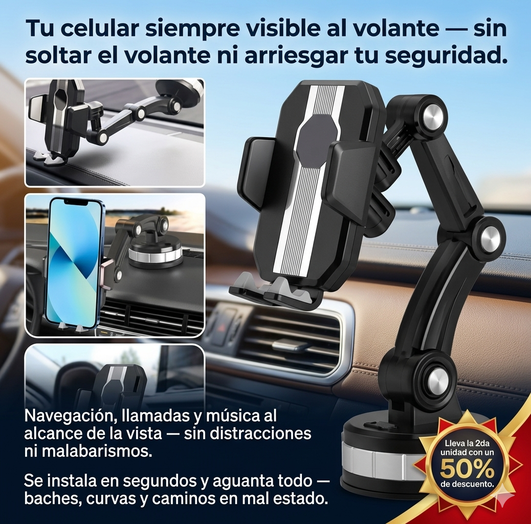 Soporte Celular Giratorio