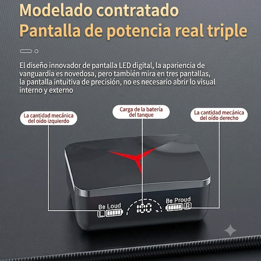 AUDIFONOS INALÁMBRICOS M90 PRO 🎧👂✨