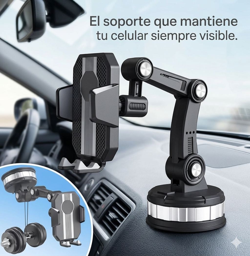 Soporte Celular Giratorio