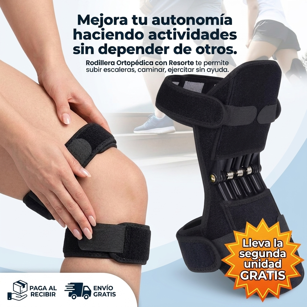 Rodillera Ortopédica con Resorte