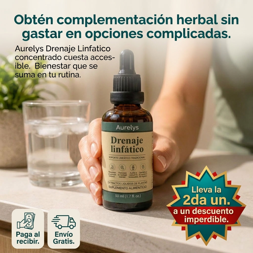 Aurelys Drenaje Linfatico – Extracto Herbal