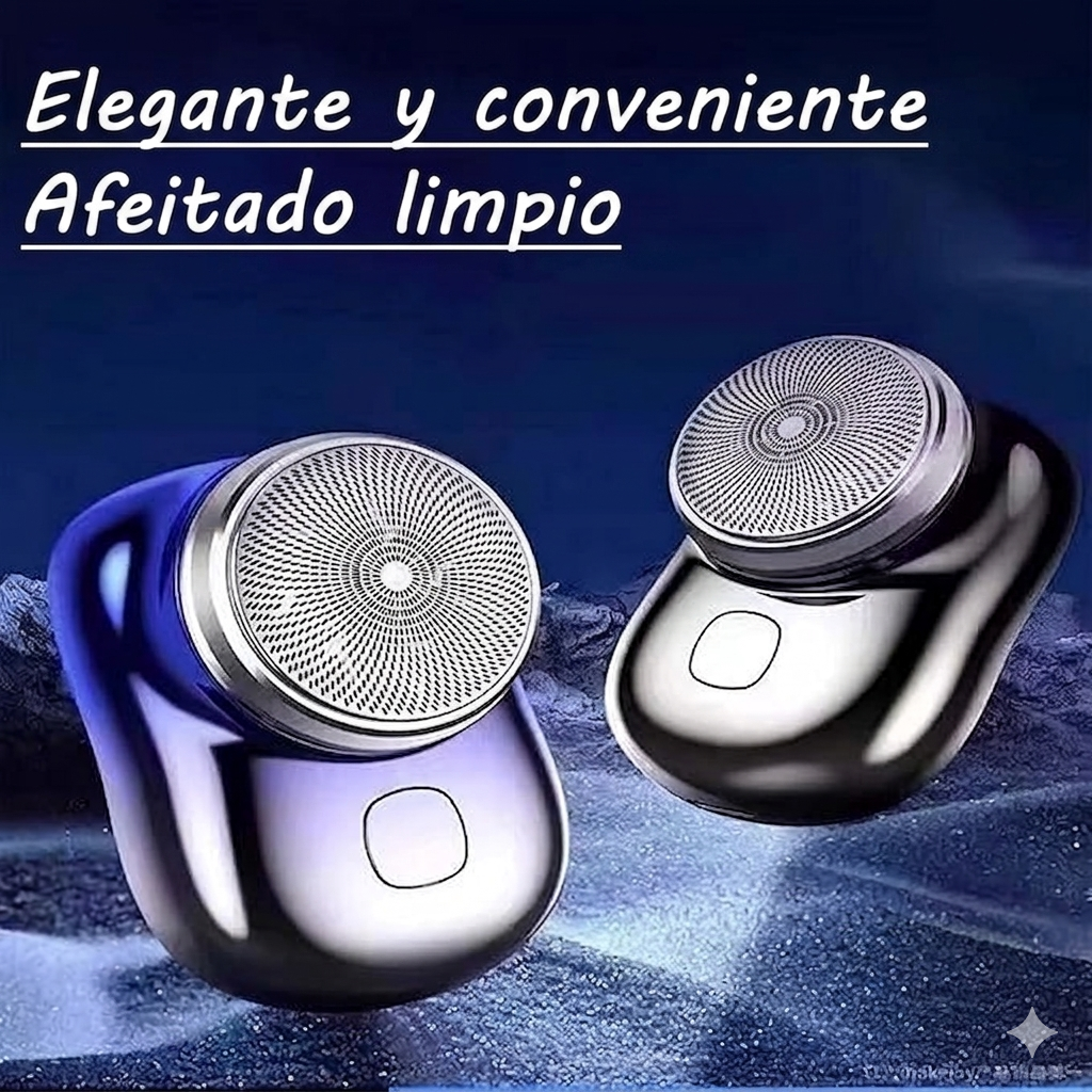 Mini Afeitadora Portátil Recargable