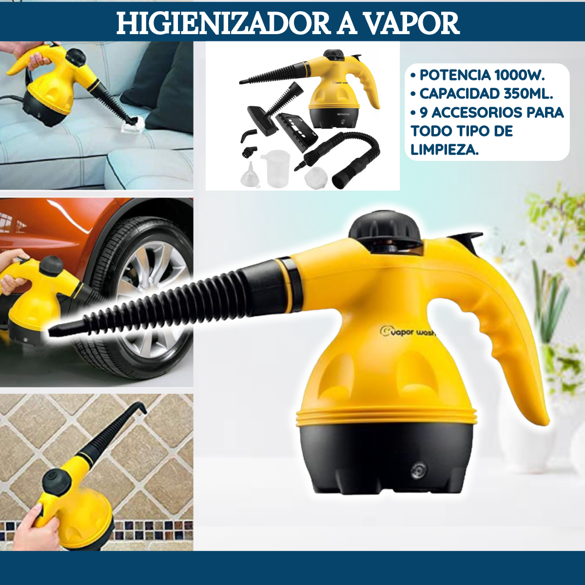 Mopa a Vapor