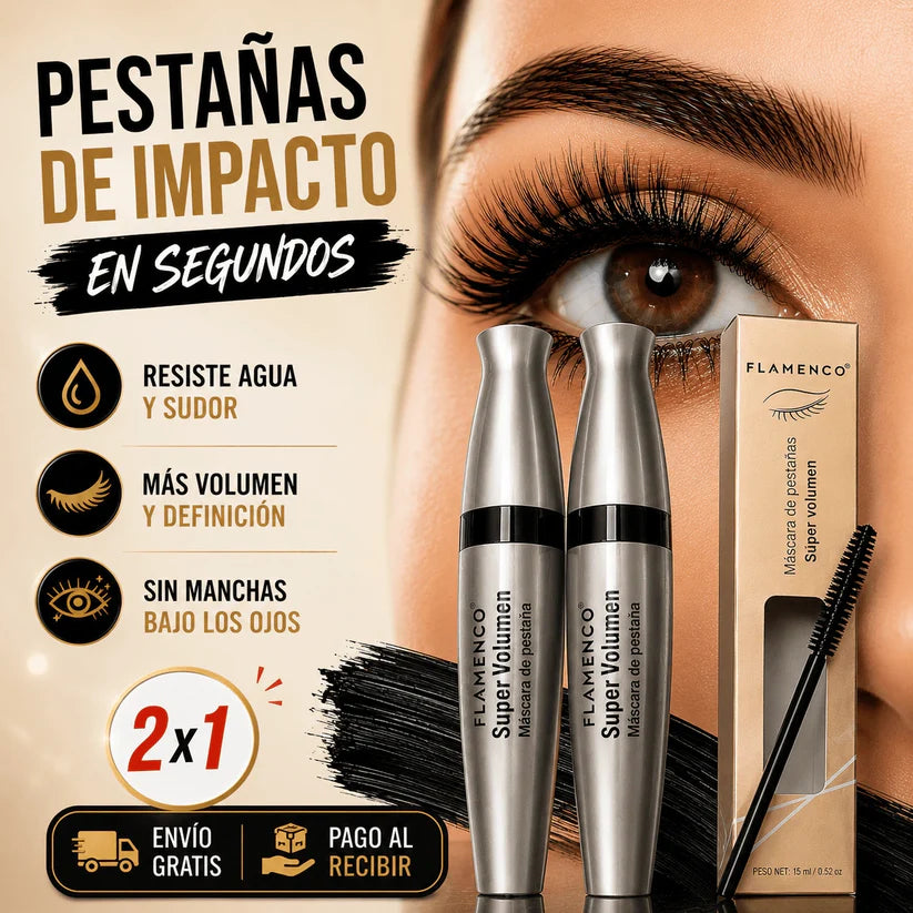 Máscara de Pestañas 2x1