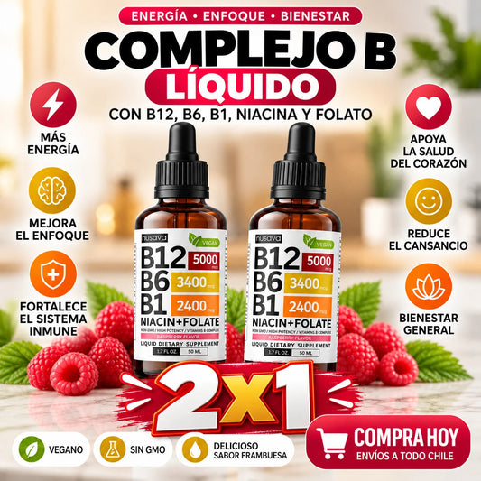 Complejo de vitamina B - 2x1