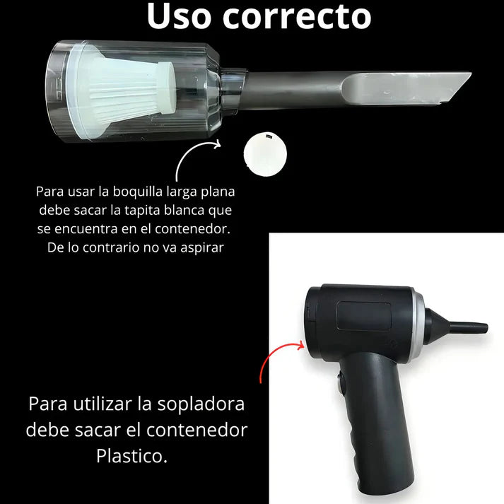 Aspiradora Portátil  Para Auto